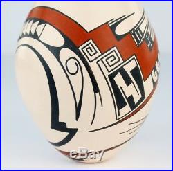 Mata Ortiz Pottery Lydia Quezada Medium White Clay Traditional Ceramic Fine Art