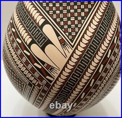 Mata Ortiz Pottery Mirna Hernandez Large Olla Vase Paquime Ceramic Fine Art