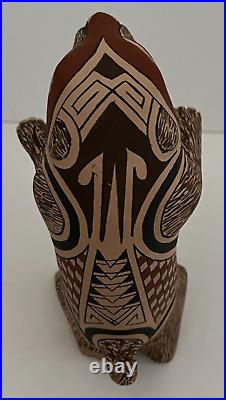 Mata Ortiz Pottery Tomas Quintana Effigy Handmade Prairie Dog Ceramic Mexico Art