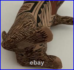 Mata Ortiz Pottery Tomas Quintana Effigy Handmade Prairie Dog Ceramic Mexico Art