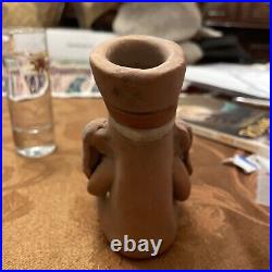 Mayan Gods Art Vintage 1970's Sculptures All 5 Included Pottery Ceramic