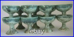 McCarty Jade Mid Century Studio Pottery Mississippi Mud Cup Goblet PRICE PER