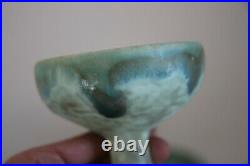 McCarty Jade Mid Century Studio Pottery Mississippi Mud Cup Goblet PRICE PER