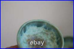 McCarty Jade Mid Century Studio Pottery Mississippi Mud Cup Goblet PRICE PER