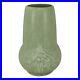 McCoy 1930s Vintage Art Pottery Matte Green Berries And Leaves Ceramic Vase 12
