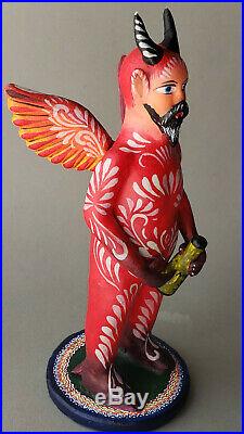 Mexican Devil ceramic folk art Great Master Alfonso Castillo Nativity