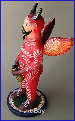 Mexican Devil ceramic folk art Great Master Alfonso Castillo Nativity