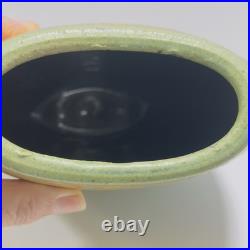 Michael Weinberg Art Pottery Tall Flat Gold Metalic Paint on Ceramic 10Vase