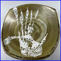 Mid-Century Joel Edwards Studio Art Pottery Stoneware Ceramic Bowl Tray Voulkos