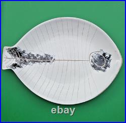 Mid Century Modern Lagardo Tackett Ceramic Fish Plate Kenji Fujita Art Pottery