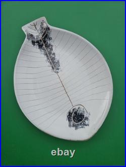 Mid Century Modern Lagardo Tackett Ceramic Fish Plate Kenji Fujita Art Pottery
