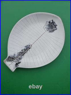 Mid Century Modern Lagardo Tackett Ceramic Fish Plate Kenji Fujita Art Pottery