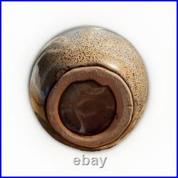 Mid-Century Modern Studio Art Pottery Bud Vase Speckled Glaze RARE FIND