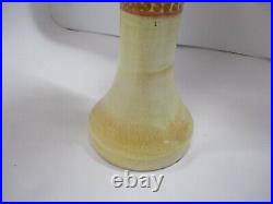 Mid-Century Stangl Art Pottery Hat Wig Stand Ceramic Mannequin Head Sculpture
