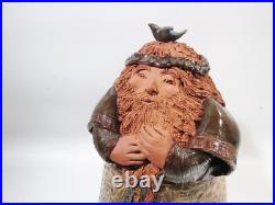 Midcentury Studio Art Pottery Large Jolly Man Figure Sculpture 14 Tall