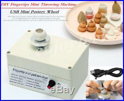 Mini Electric Pottery Wheel Ceramic Work Clay Art Craft Production Machine USA