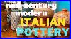 My MCM Italian Pottery Collection Art Ceramic Potterydesign Italy Midcenturymodern