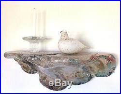 NANCY JURS ART POTTERY CERAMIC CLOUD SHELF, 30 Wendell Castle Hobart Cowles