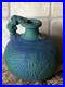 Nicola Nicky Coady Artisan Pottery Vase Jug Blue Green Ocean Squid Australia