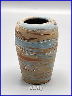 Niloak Pottery Mission Swirl Vase Arts Crafts Style Great Form