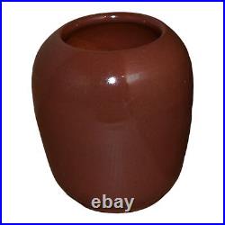 North Dakota School of Mines UND 1933 Vintage Art Pottery Ceramic Vase Huck