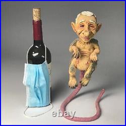 OOAK Fauci Covid Plague Dr, a moment in history by face jug maker Jon May