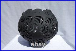 Omar Fabian Barro Negro Black Clay Mexican Folk Art Ceramics Oaxaca