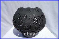 Omar Fabian Barro Negro Black Clay Mexican Folk Art Ceramics Oaxaca