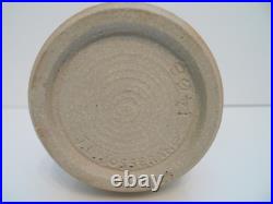 Original J. L. Josserand 9 X 4 Ceramic Hand made Vase Art Pottery 1468 Jerry