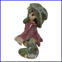 Overbeck 1911-1955 Vintage Art Pottery Hand Thrown Ceramic Man Figurine