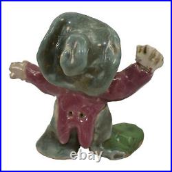 Overbeck 1911-1955 Vintage Art Pottery Hand Thrown Ceramic Man Figurine