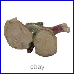 Overbeck 1911-1955 Vintage Art Pottery Hand Thrown Ceramic Man Figurine
