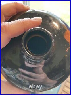 Owens Art Pottery Utopia 10 Barrel Jug Vase Antique early 1900s Owenzart 1010