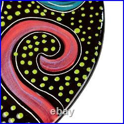 PAIR (2) Rare Kevin Goehring Signed Studio Art Pottery Plates Platters 14 1994