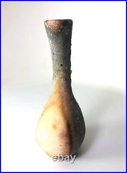 PETER CALLAS Studio Pottery Vase, Signed, Wood Fired, AMOCA, Peter Voulkos