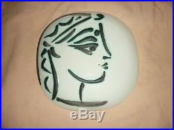 PICASSO POTTERY KERAMIK CERAMIC MADOURA Sujet Jacqueline