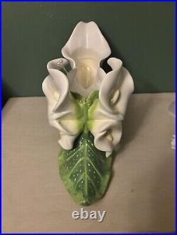 Pacific Rim Studio Art Pottery Ceramic Stiletto Shoe Vase. 18