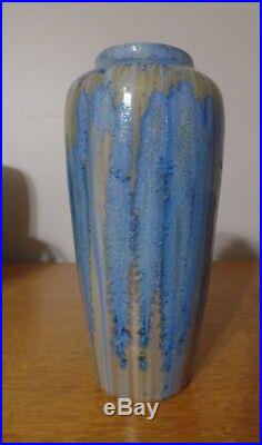 Pierrefonds Art Pottery Vase Crystalline Glaze MINT