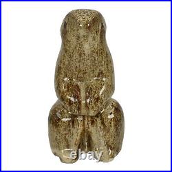 Pigeon Forge Tennessee Art Pottery Brown Prairie Dog Ceramic Figurine Ferguson