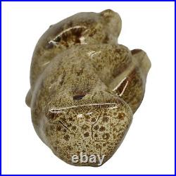 Pigeon Forge Tennessee Art Pottery Brown Prairie Dog Ceramic Figurine Ferguson