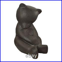 Pigeon Forge Tennessee Art Pottery Large Black Bear Ceramic Statue Ferguson