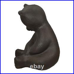 Pigeon Forge Tennessee Art Pottery Large Black Bear Ceramic Statue Ferguson