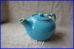 Pisgah Forest Art Pottery Blue/turquoise Teapot