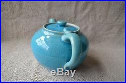 Pisgah Forest Art Pottery Blue/turquoise Teapot