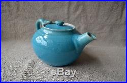 Pisgah Forest Art Pottery Blue/turquoise Teapot