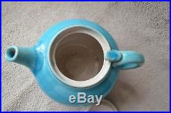 Pisgah Forest Art Pottery Blue/turquoise Teapot