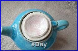 Pisgah Forest Art Pottery Blue/turquoise Teapot