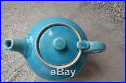 Pisgah Forest Art Pottery Blue/turquoise Teapot