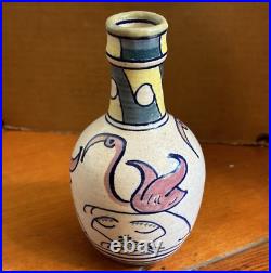 Pomona Park Florida Pottery Vase 1950's. Signed Md! Mint