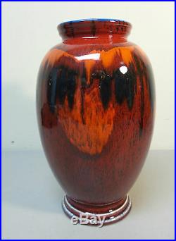 Poole English Art Pottery Living Glaze EXODUS 8.75 Vase #1